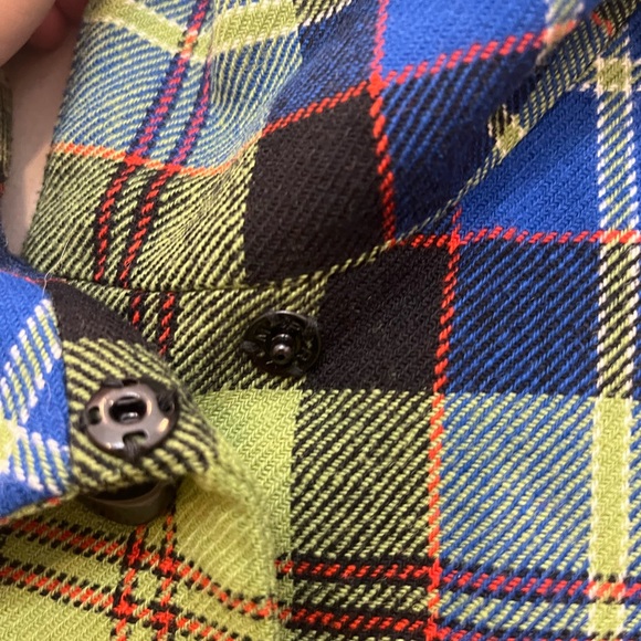 Pendleton vintage Made In USA Blazer Jacket 18 Multicolor Plaid Wool Long Sleeve - Picture 5 of 10